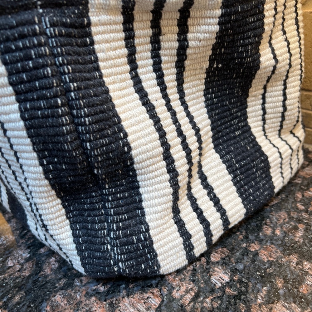 Garnet Hill Dash & Albert Rug Company Woven Storage Baskets - Picture 3 of 10